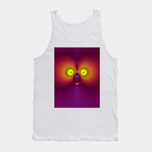 Cute fractal face six Tank Top